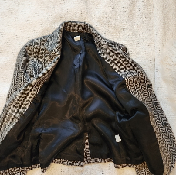 J.Crew Herringbone Pattern Women's Blazer - Picture 2 of 5